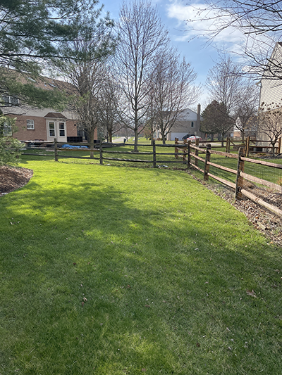 9th hole second shot